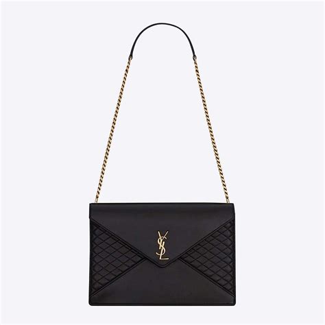 ysl gaby chain bag|lambskin chain shoulder bag.